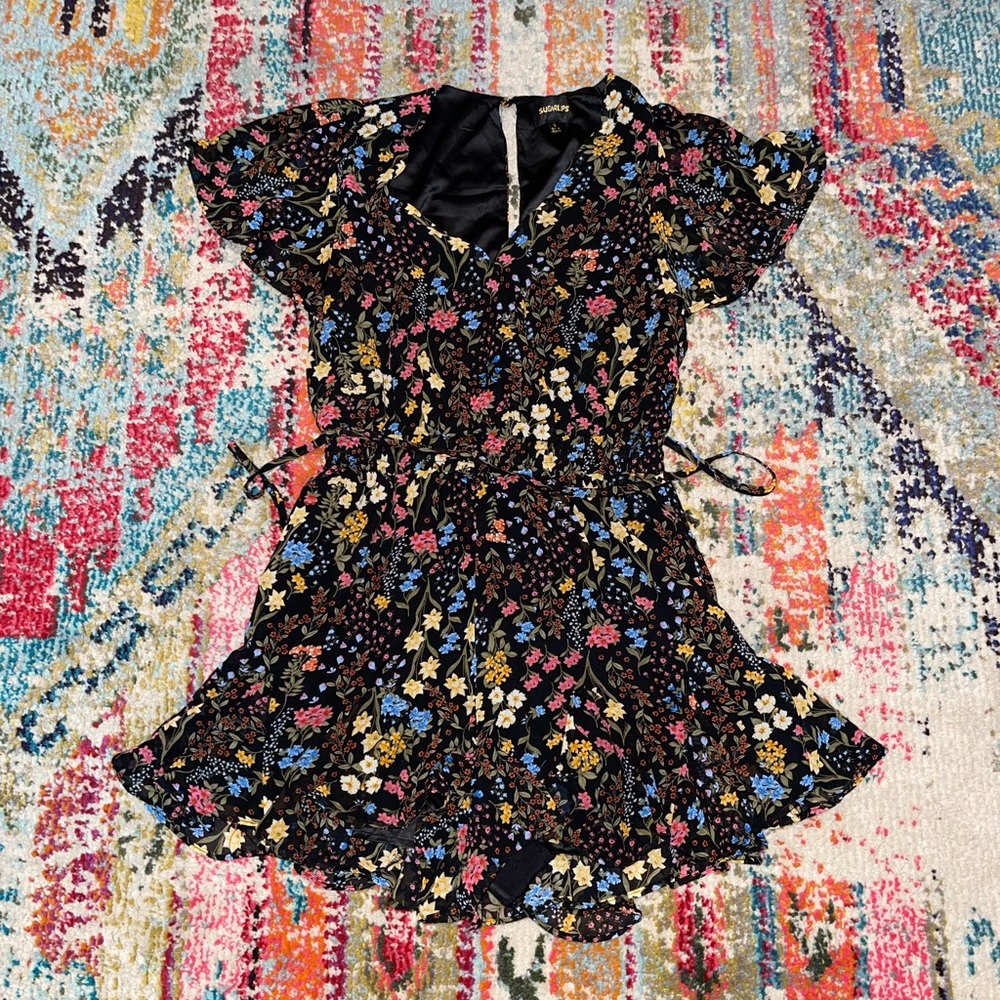 Sugarlips Floral Romper